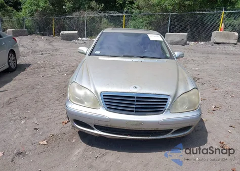 2005 Mercedes-Benz S 500 4Matic из США, поврежденный, VIN WDBNG84JX5A450743